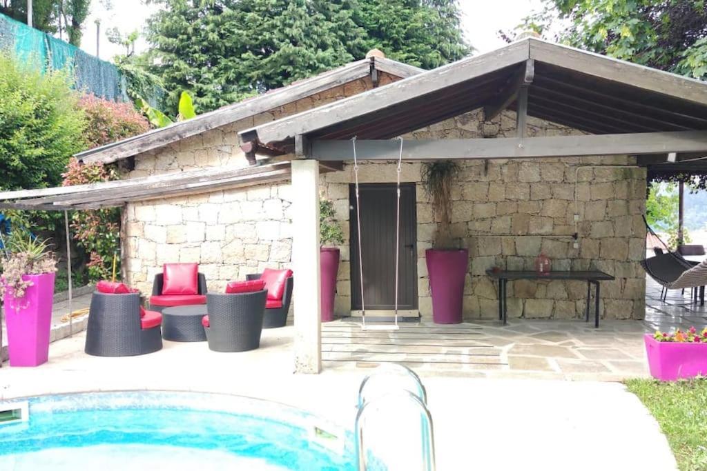 Pool House Au Coeur Du Geres A Rio Caldo Villa Ngoại thất bức ảnh