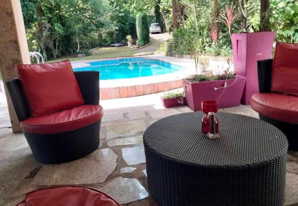 Pool House Au Coeur Du Geres A Rio Caldo Villa Ngoại thất bức ảnh