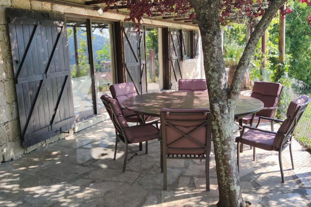 Pool House Au Coeur Du Geres A Rio Caldo Villa Ngoại thất bức ảnh